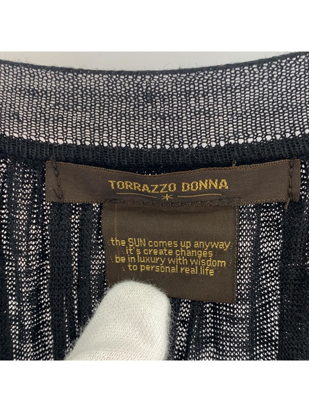 Torrazzo Donna 半袖ワンピース シースルーワンピース[値下]