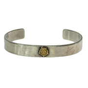 TARO WASHIMI M plain bangle arabesque K18 eagle metal