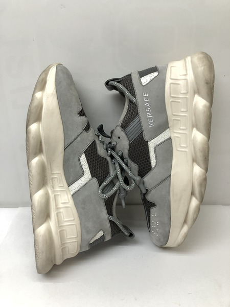 靴 VERSACE/CHAIN REACTION/GRY/42[値下]