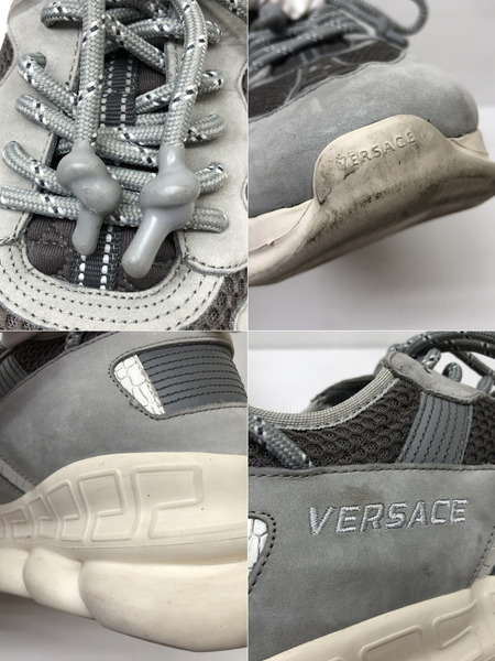 靴 VERSACE/CHAIN REACTION/GRY/42[値下]