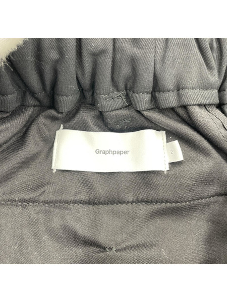 graphpaper パンツ 24AW コットンスラックス 2