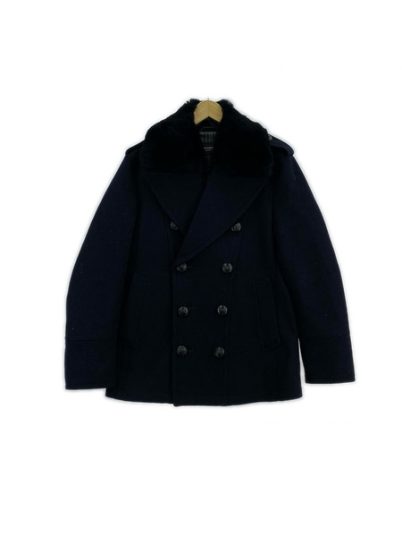 BURBERRY BLACK LABEL ジャケット ウール メルトン Pコート