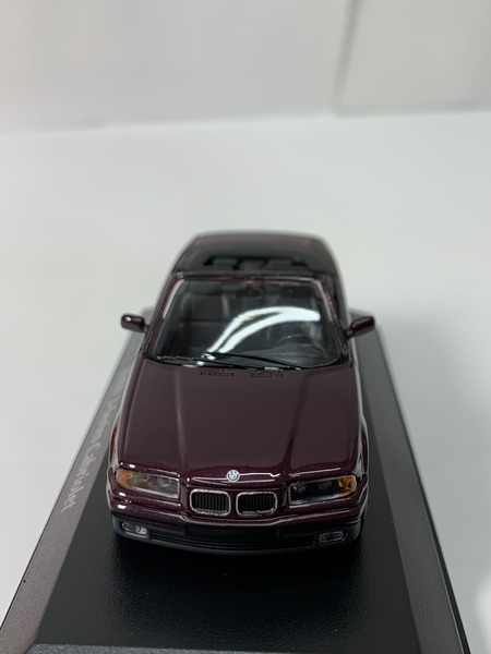 MAXICHAMPS 1/43 BMW 3-シリーズ カブリオレ 1993 パープルメタリック 