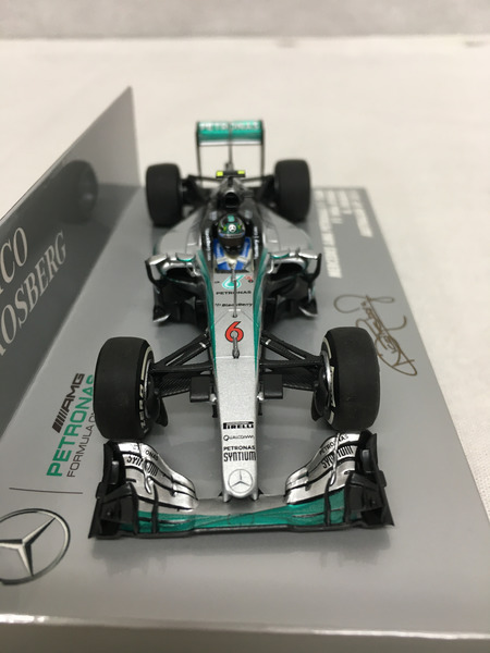 美しい 1/43 メルセデス W06 ロズベルグ 2015 オーストラリアGP ベンツ