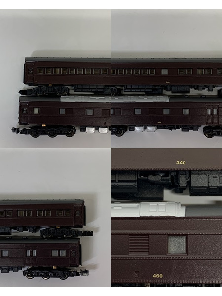 六半 T036-2 Zゲージ 1号編成 お召し列車 初期仕様 5両セット 開封品 ロクハン 1/220 6.5mm 鉄道模型 Z-GAUGE