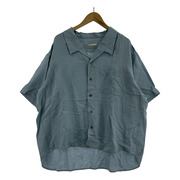 Gorsch the seamster バンブー×リネンシャツ 50 サックス 13-1ST-SH01-BALI