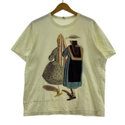 KHOKI 23SS グラフィックプリントTee 2 アイボリー