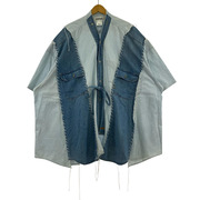 DISCOVERED NEWSED 解体再構築 リメイクデニムシャツ F DC NS-B2SH