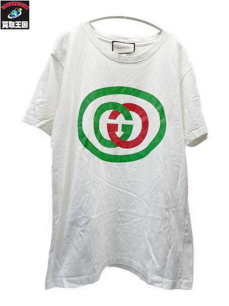 GUCCI 20SS インターロッキングG オーバーサイズTee XS