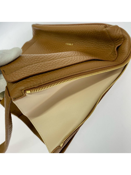 FURLA トートバッグ GRACE M HOBO ブラウン