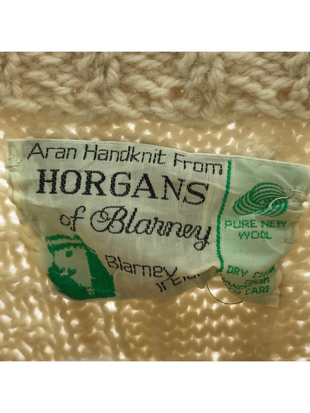 HORGANS/アランニット/白[値下]