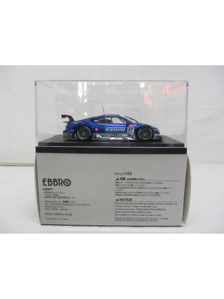 1/43 KEIHIN NSX CONCEPT-GT SUPER GT500 2014