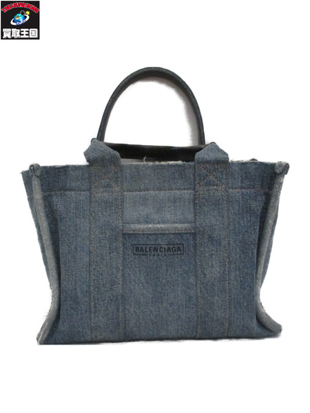 ハンドバッグ Balenciaga デニム ハンドバッグ