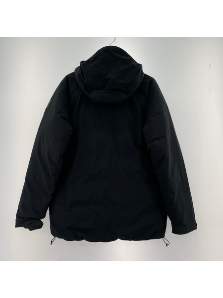 ダウンジャケット F/ACSION YUKIZURI DOWN JACKET 黒