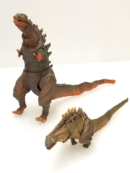 S.H.MonsterArts ゴジラ（2016） 第2形態＆第3形態セット 魂ウェブ商店 シン・ゴジラ 巨大不明生物上陸