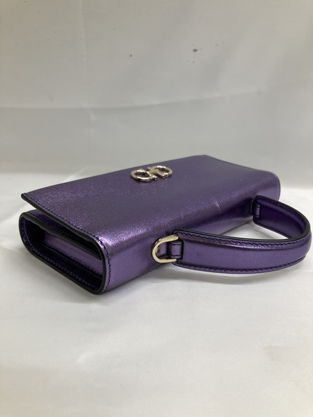 S.Ferragamo 2WAY バッグ パープル