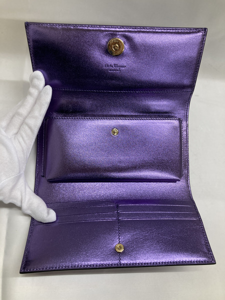 S.Ferragamo 2WAY バッグ パープル