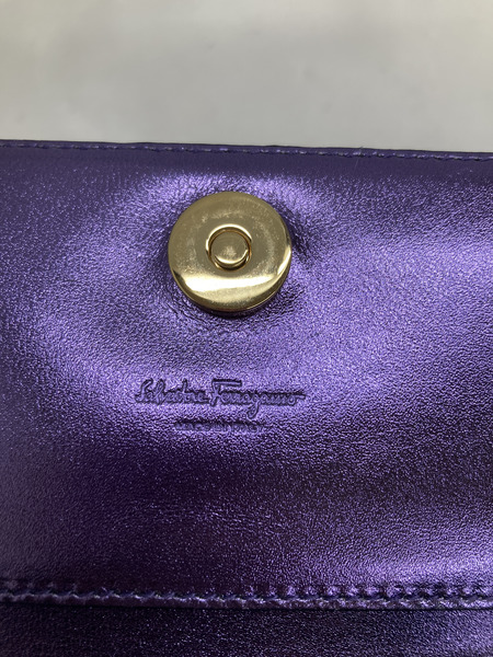 S.Ferragamo 2WAY バッグ パープル