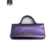 S.Ferragamo 2WAY バッグ パープル