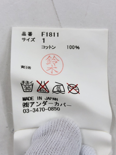 UNDERCOVER 10AW AVAKARETA LIFE期 Uロゴ ビッグTee 1 F1811 白｜商品