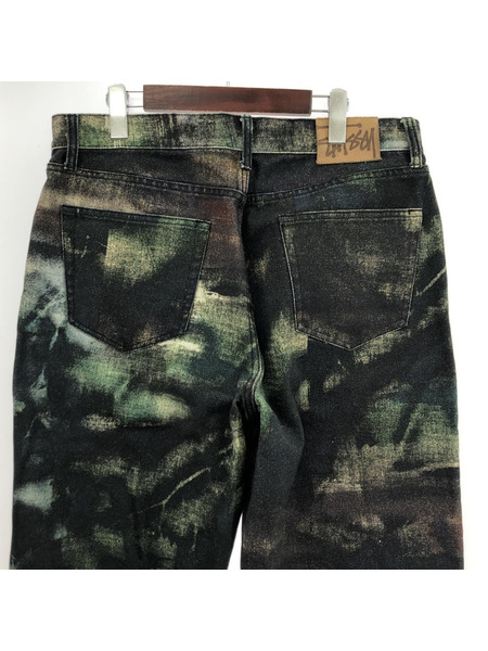 STUSSY BIG OL' JEAN STENPAT CAMO Caleb Flowers 32 116684