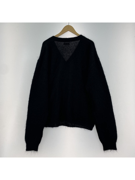 INTERIM 50'S KID MOHAIR CARDIGAN キッドモヘアカーディガン 5 黒