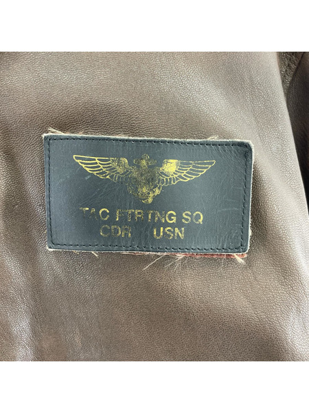 MILITARY フライトジャケット G-1 フライトジャケット BRW (40)