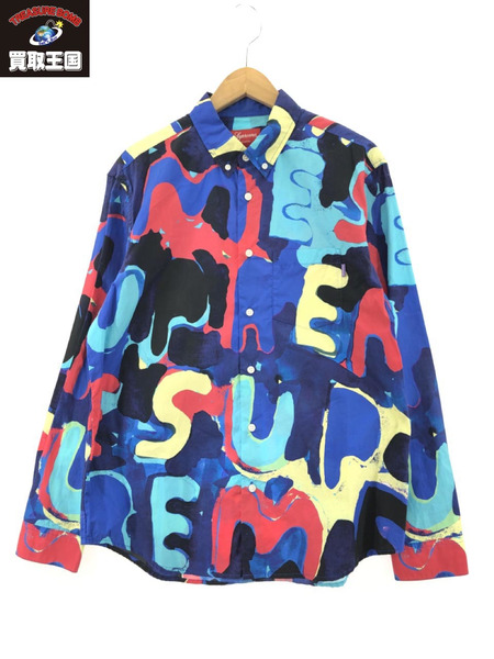 Supreme Painted Logo Shirt (M)