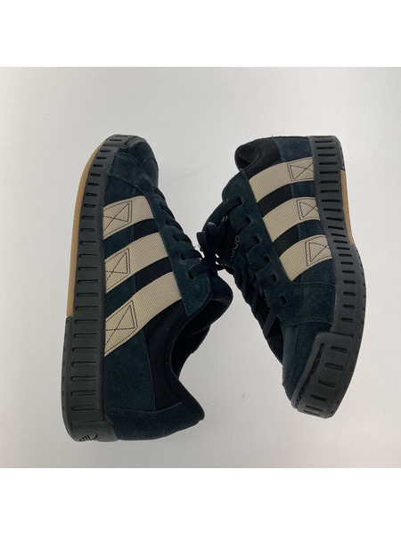 adidas 24SS LAWSUIT 3ライン スニーカー 黒