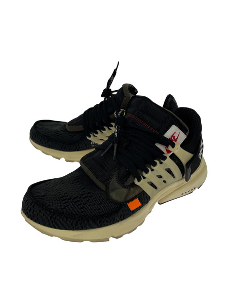 NIKE OFF WHITE THE TEN AIR PRESTO 28.0cm ブラック