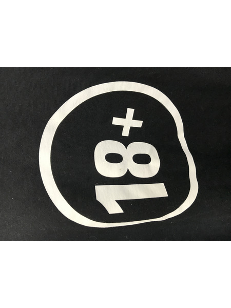 メンズラグ衣料 19SS  18＋ クルーネックTee BLK