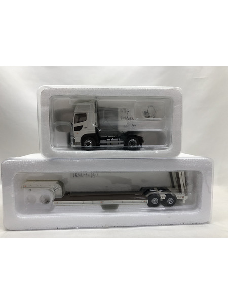 KENKRAFT 1/50 日野プロフィアSH+16輪重量物運搬用トレーラー