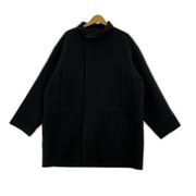 H BEAUTY&YOUTH スタンドカラーコート S ブラック