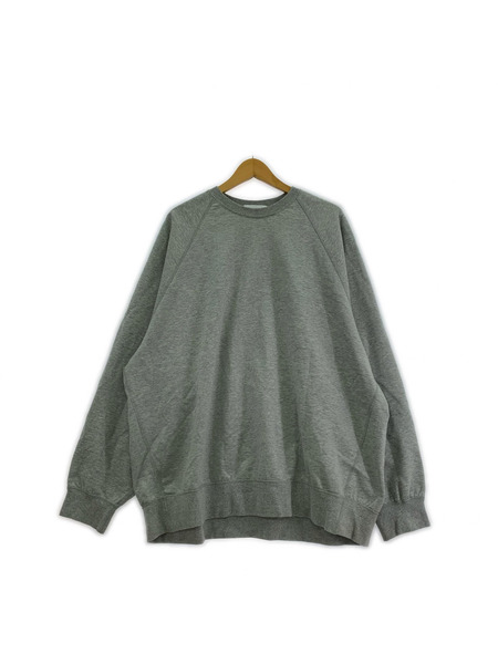 graphpaper スウェット・トレーナー 23AW Ultra Crew Neck Sweater GRY