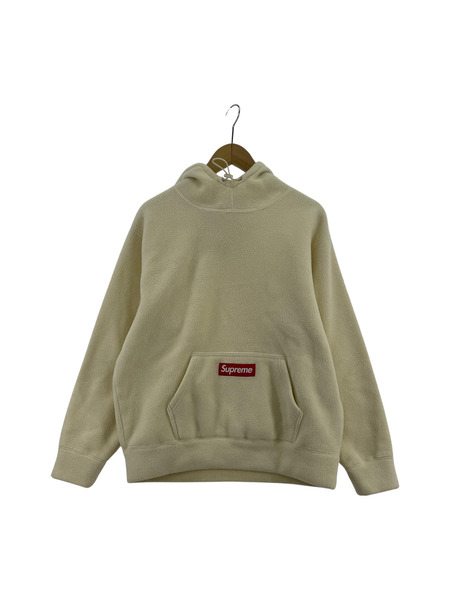 Supreme Polartec pullover hoodie S 白[値下]