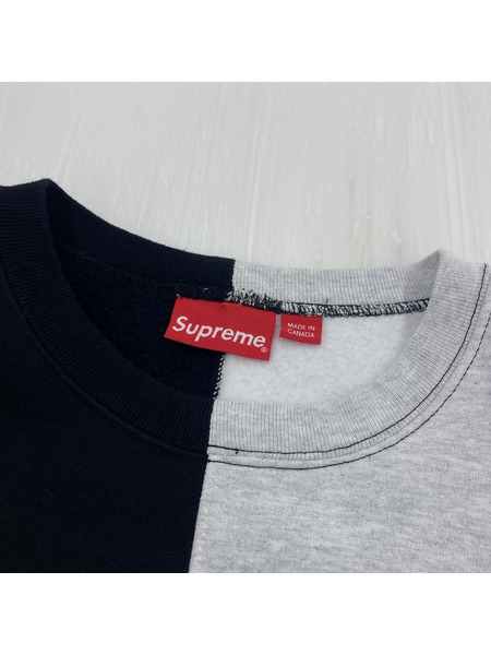 Supreme Split Crewneck Sweatshirts トレーナー sizeL