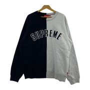 Supreme Split Crewneck Sweatshirts トレーナー sizeL