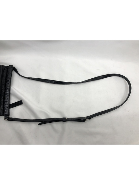 ショルダーバッグ SAINT LAURENT クロスボディ クロコ サコッシュ