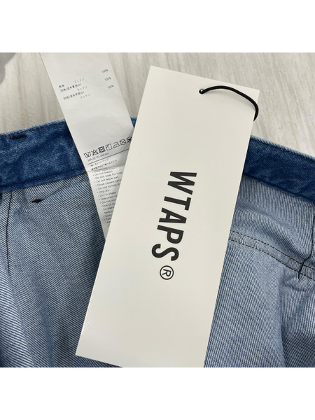 WTAPS デニム・ジーンズ TROUSERS / DENIM/青/03