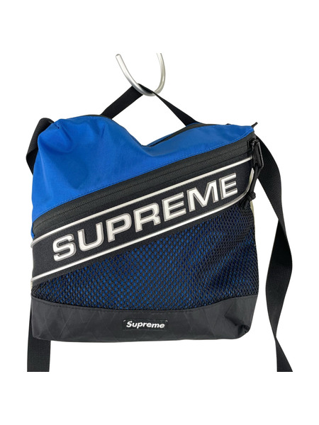 Supreme 23FW 3D Logo Shoulder Bag 青