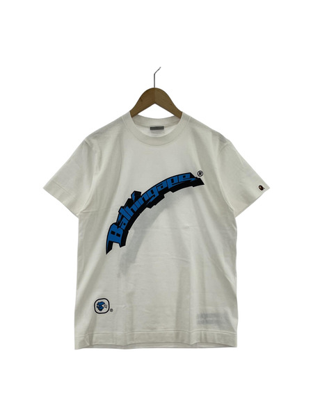 A BATHING APE 90s 旧タグ S/Sカットソー M WHT