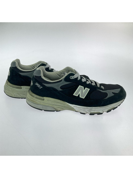 NEW BALANCE スニーカー MR993BK USA製 26cm 黒