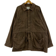 ANCELLM ジャケット 24AW PILLING SHIRT JACKET 2 ブラウン