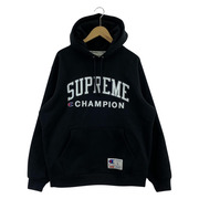 Supreme×Champion 17SS Hooded Sweatshirt（L）BLK