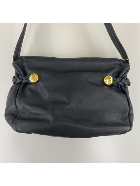 BALLY ショルダーバッグ BALLY レザーショルダーバッグNV