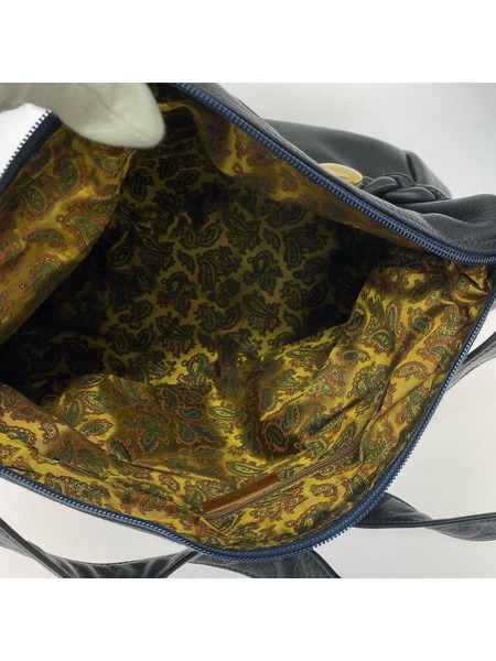 BALLY ショルダーバッグ BALLY レザーショルダーバッグNV