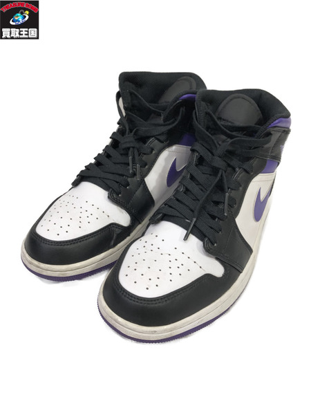 NIKE/AIR JORDAN 1 MID/554724-095/26.5cm/ナイキ/エアジョーダン