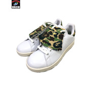 BAPE×adidas/Stan Smith/25.5cm/白/ベイプ×アディダス