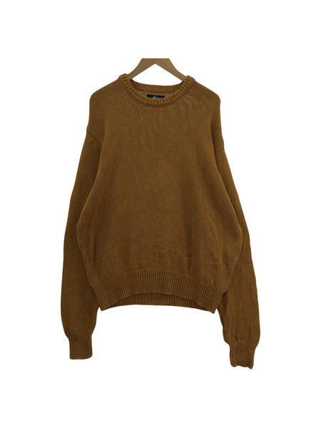 STUSSY 24AW Surfman Icon Sweater Brown サーフマンニット L 茶 117233