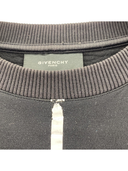 GIVENCHY 14AW バスケットボールスウェット ブラック (XS)　